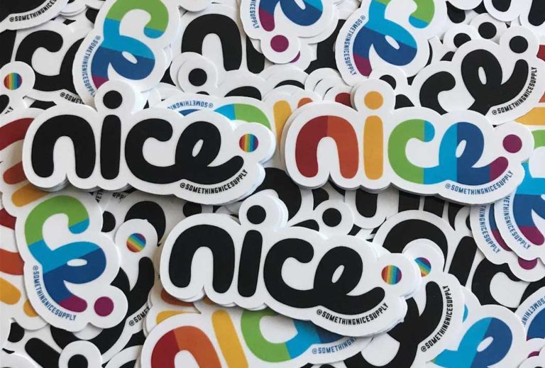 nice stickers something nice supply