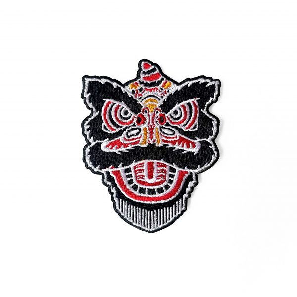 Lion Dance Iron-On Patch
