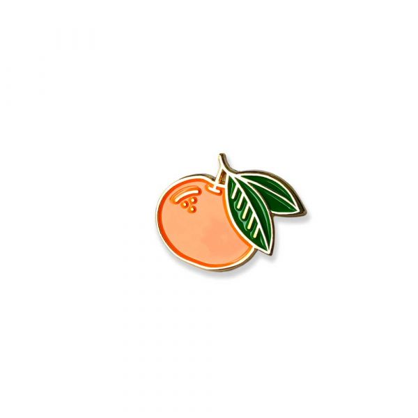 Mandarin Orange – Enamel Pin